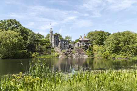 Belvedere Castle in Central Park, NYCのeditorial素材