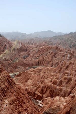 Zhangye Danxia Geological Parkの写真素材