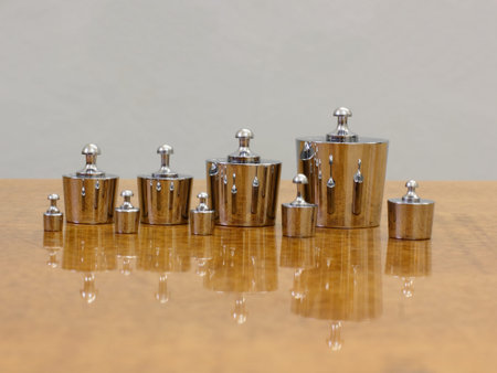 Weights exemplary second category, metrological の写真素材