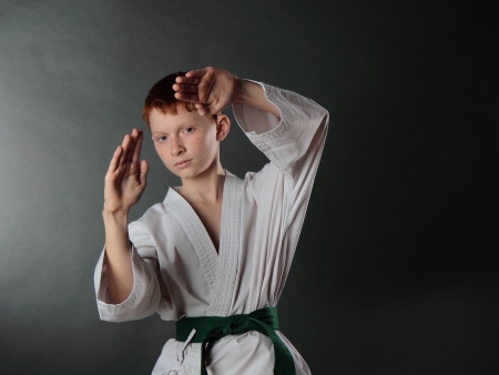 Young Karate Man の写真素材