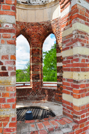 Tower ruin.の写真素材