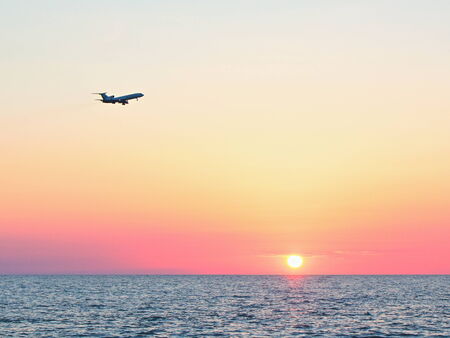 Sunset on the Black Sea.の写真素材