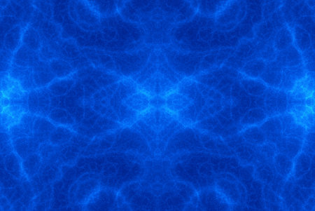 Blue meditation fantasy horizontal backgroundの写真素材