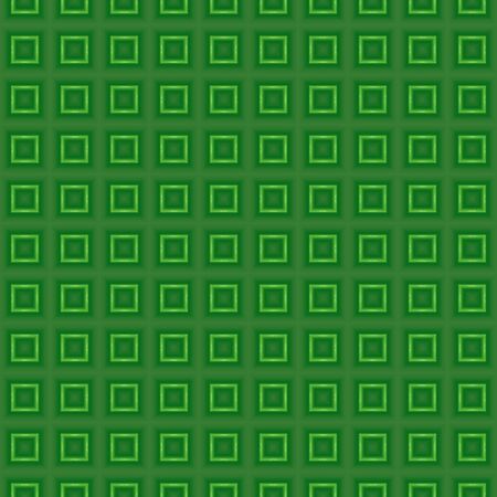 Beautiful bright green grunge seamless little cubes texture patternの写真素材