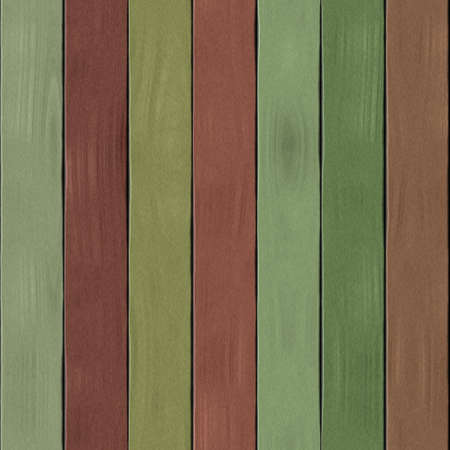 Multicolor colorful digital wooden planks texture seamless patternの写真素材