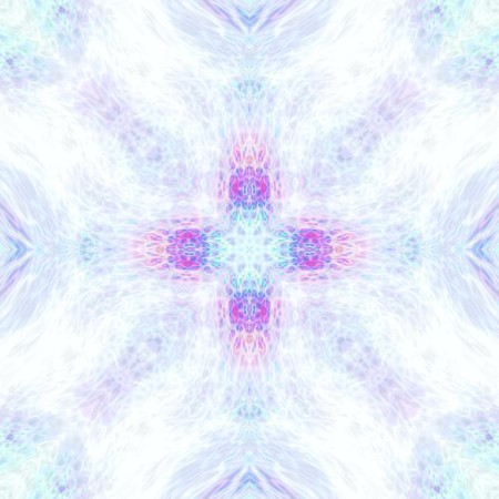 Kaleidoscope nostalgic pink violet and blue delicate design patternの写真素材