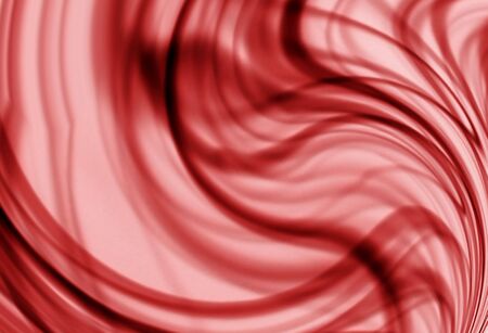 Abstract wavy curves red delicate design image textureの写真素材