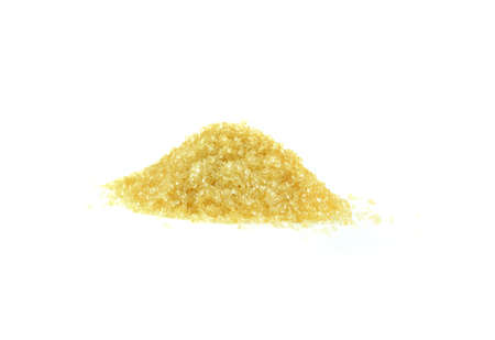 the sugar on white backgroundの写真素材