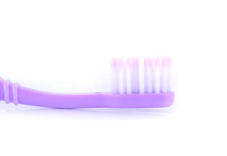 Toothbrush isolated on white backgroundの写真素材