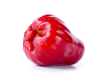 rose apple isolated on white.