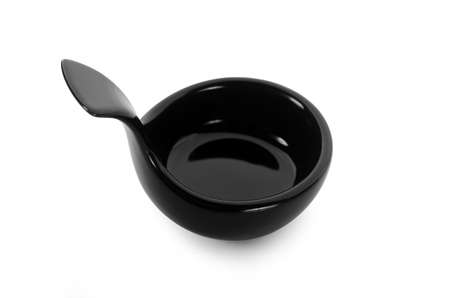 empty bowl isolated on white background.の写真素材
