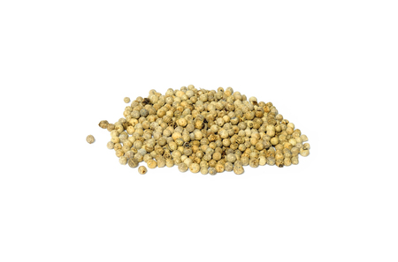 White pepper on white backgroundの写真素材
