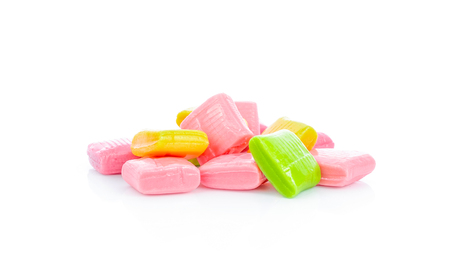 Candy isolated on white backgroundの写真素材