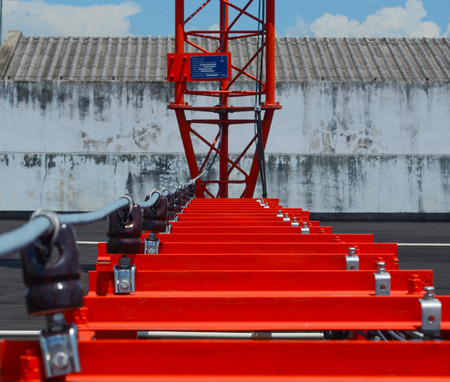 pin post insulator grounding system backgroundの写真素材