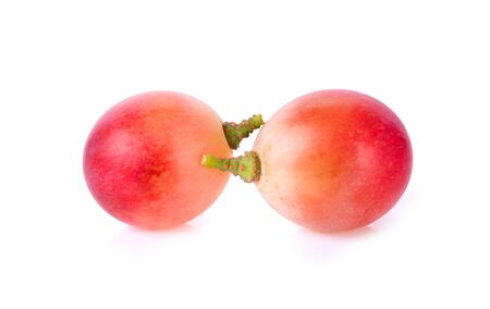 Grape isolated on white backgroundの写真素材