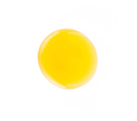 Honey isolated on white background. Top viewの写真素材
