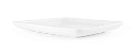 white plate on white background.の写真素材