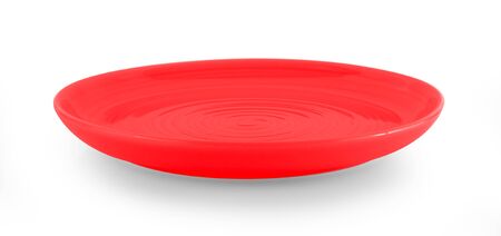 plate isolated on white background.の写真素材