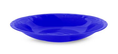 color bowl isolated on white backgroundの写真素材