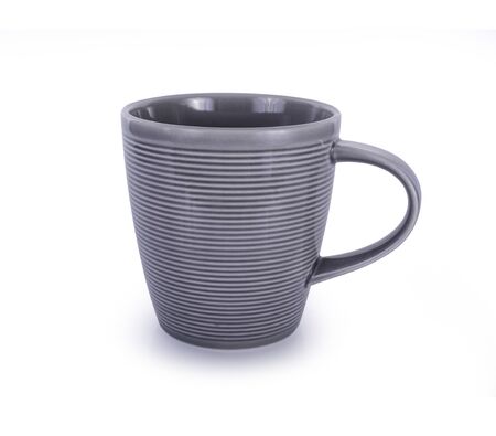 empty cup on white backgroundの写真素材