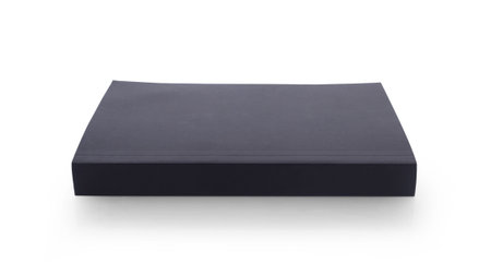 notebook isolated on white backgroundの写真素材