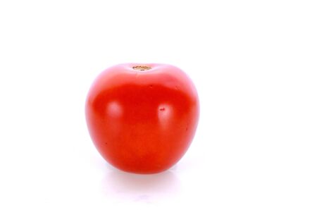 tomato isolated on white backgroundの写真素材