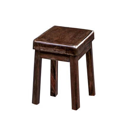 chair on white backgroundの写真素材