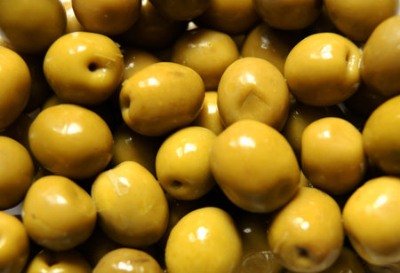 green olivesの写真素材