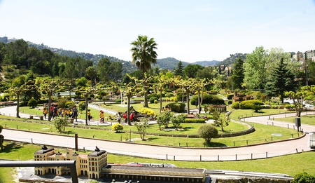 Catalonia in miniature in Torrelles de Llobregat, Barcelonaのeditorial素材