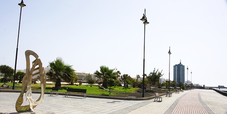 Park Gardens Arrecife, Lanzarote, Canary Islandsの写真素材