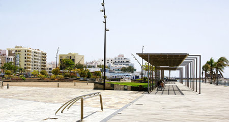 Promenade of Arrecife, Lanzarote, Canary Islands