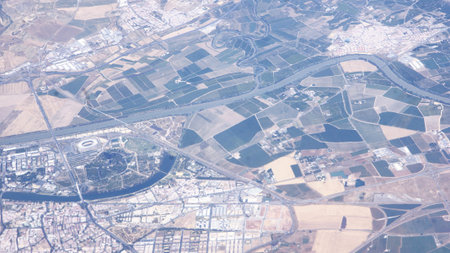 Air sight from a plane