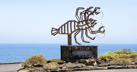 Around Jameos del agua in Lanzarote, Canary Islandsのeditorial素材