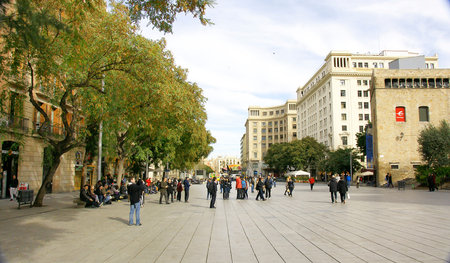 Square of the Cathedral of Barcelona