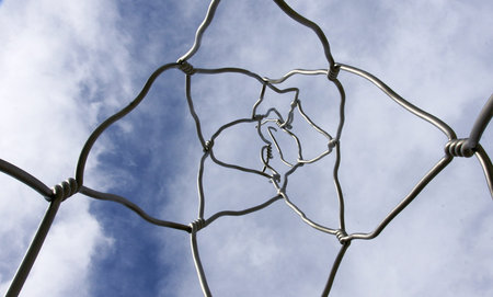 Memorial tribute to the human towers of Barcelona