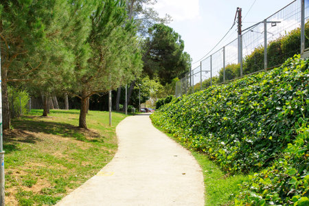 Gardens at Les Fonts Ruby in Terrassa, Barcelona