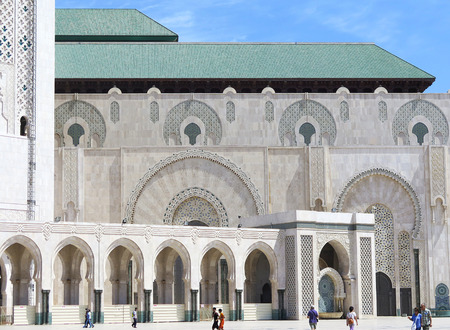 Mosque of Hassan II, Casablanca, Marruecos, Africa      のeditorial素材