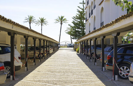 Panoramic of Peniscola, Castellon, Spainのeditorial素材