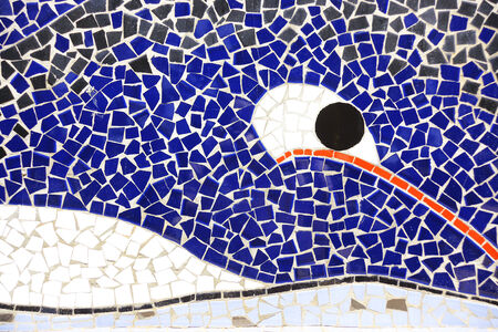 Trencad?s ceramic for backgrounds and texturesの写真素材