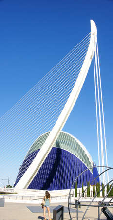 city &#8203;&#8203;of arts and sciences, Valenciaのeditorial素材