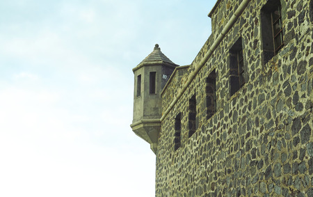 Fortress in Puerto de la Cruz, Canary Islands, Spainの写真素材