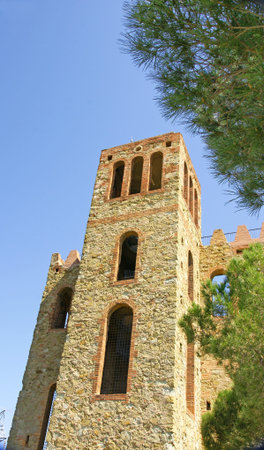 castle Torre Bar in Barcelonaのeditorial素材