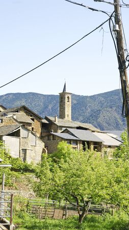 Panoramic of Sorre Lleida, Catalonia, Spainの写真素材
