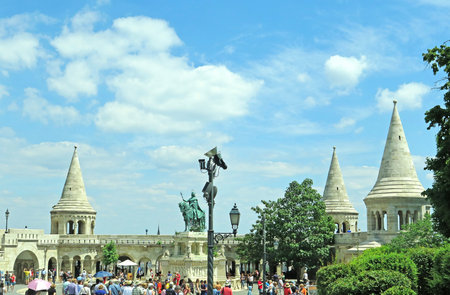 View the Royal Palace in Budapest, Hungaryのeditorial素材