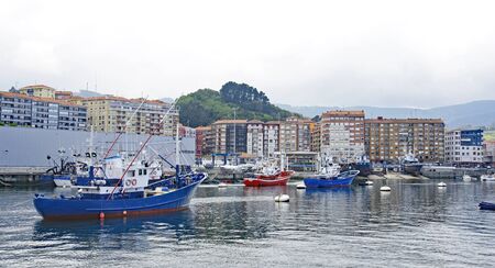 port of Bermeo,Vizcaya,Spainのeditorial素材