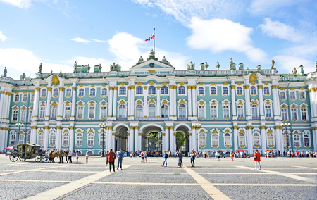 Photo for Hermitage square and museum, St. Petersburg, Russia - Royalty Free Image