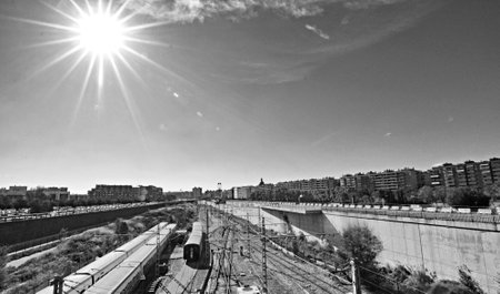 Workshops of La Maquinista in Barcelona, Catalunya, Spain, Europeのeditorial素材