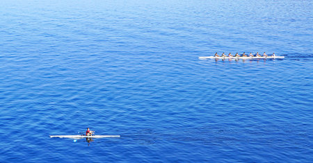 View of Trieste, Italy, Europeの写真素材