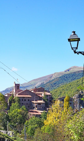 Village of Castellar de Nuch in the province of Barcelona, Catalunya, Spain, Europe