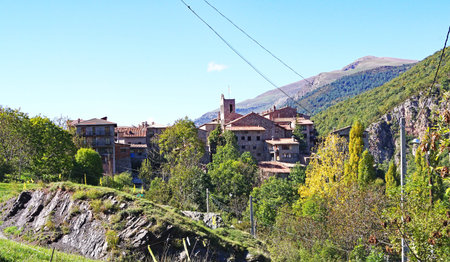 Village of Castellar de Nuch in the province of Barcelona, Catalunya, Spain, Europe